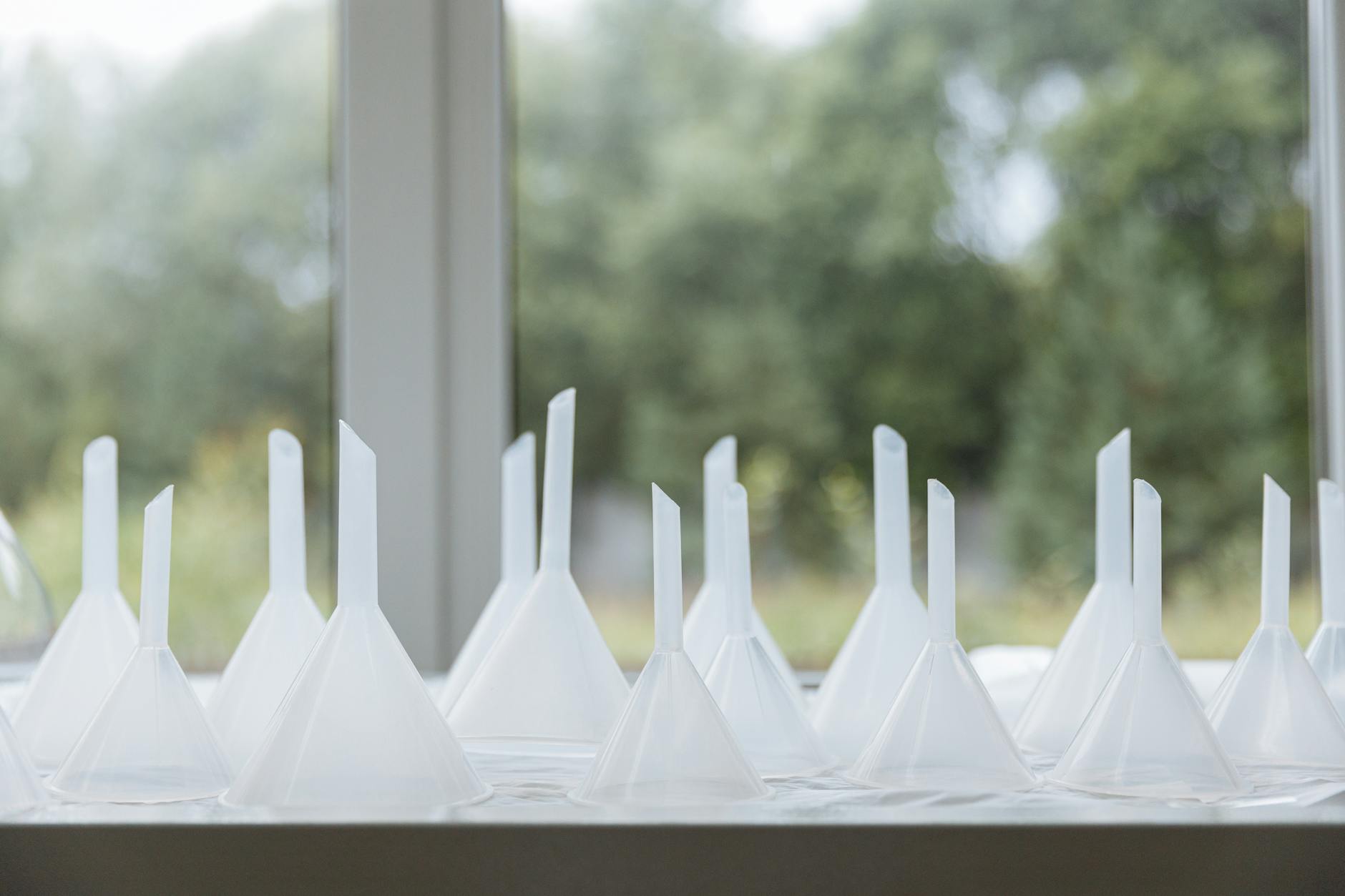 plastic funnels photo